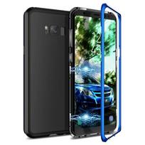 Case - SMARTLEGEND - Galaxy S8 - Rigid - Magnetic - Detachable - Black + Blue juoda