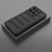 Silicone Matte Phone Case For Motorola Edge 60 Stylus Case Cover For Moto Edge 60 Stylus 5G Shockproof Funda Back Cover Motorola Edge 60 Stylus juoda