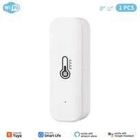 1 PC WiFi temperatūros ir drėgmės jutiklis, namų prijungimo termometras, suderinamas su Smart Life Assistant Matches the image