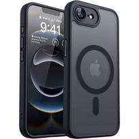 Case for iPhone 16th - BOOLING - Rigid Anti-Scratch - Black - Compatible with Wireless Chargers - Modern juoda