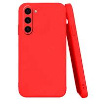 Samsung M55 dėklas dangtelis Samsung Galaxy M55 5G Capas Naujas skysto silikono telefono buferis galinis TPU minkštas Fundas Samsung M55 M 55 For M55 raudona