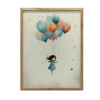 Floating in Dreams Floating in Dreams, 50X70 Cm, Gold Aluminum Frame, 230 Gsm Matte Paper 54