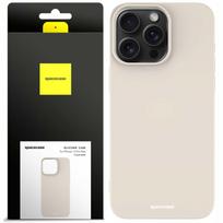 Sc Silicone Case Iphone 15 Pro Max Bone