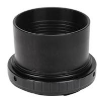 Teleskopo 2 colių T laikiklio adapteris ir fotoaparato objektyvo adapterio žiedas Pentax K laikiklio kamerai black