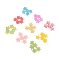 45Pcs Slime Charms Bulk Kit Cute Star Mixed Candy Resin Earrings Pendant Decoration Accessories