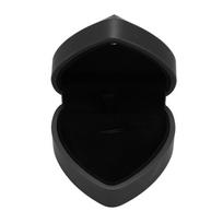 LED Light Pendant Necklace Box Large Capacity Soft Lining Heart Shaped LED Pendant Box Jewelry Gift juoda