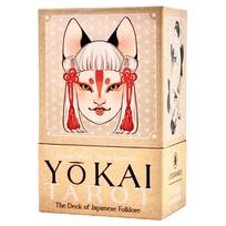 Taro kortos 78 kortos Waite leidimas Taro būrimas Vaiduoklių istorijos Įtraukta japoniška instrukcija I.I.J [Yokai Taro] [Originalios] beige