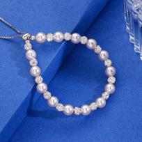 Manta Rose Pearl Bracelet Women's Niche Exquisite Retro Elegant Pearl Bracelet.
