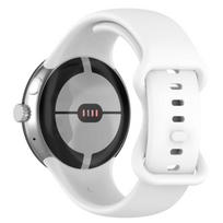 strap suitable for Google Watch 3 2 watchband for Pixel Watch 3 silicone strap 41mm 45mm butterfly buckle Pixel Watch 3-2-1 41mm balta