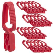 KADAX Clothes Pegs Clothespins Laundry Frogs Strong Clasps 20 pcs raudona