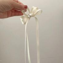 Fairy Bowknot Hair Clips Ribbon Women Ballet Art Streamer Clamp Hairpin Bow Shark Cawl Clips Girls Hair Accessories Jewelry