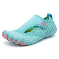 New beach shoes men and women diving sea children wading river swimming shoes soft shoes non-slip and anti-cut barefoot size 24