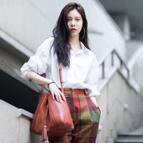 2024 Women's Casual White Long-Sleeve Shirt - Basic Design for Spring & Autumn S balta