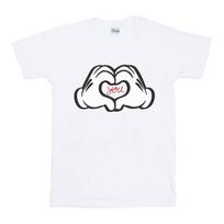 Disney Mens Mickey Mouse Loves You T-Shirt XXL