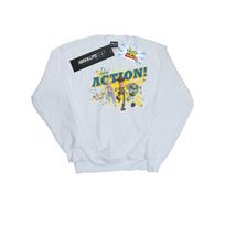 Disney Mens Toy Story 4 TakinÂ´ Action Sweatshirt M balta