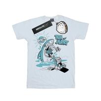 Tom And Jerry Mens Summer Shark T-Shirt S