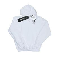 Disney Boys Mickey Mouse Dont Speak Breast Print Hoodie 9-11 Years balta