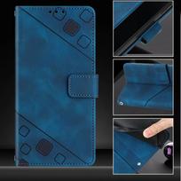 Piniginės atverčiamas odinis dėklas Samsung Galaxy A21S A20S A20E A10E A20 A30 A10S A31 A41 A40 A50S A30S A70 A70S A81 A91 A50 A21 A11 For Galaxy A21S mėlyna