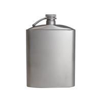 Ultralight Titanium Hip Flask 260ml/200ml with Screw Cap Portable Wine Bottle for Camping and Outdoor Adventures 200