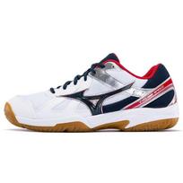 Mizuno Cyclone Speed Shock Absorbing Non-Slip Durable Breathable Low-Top Training Shoes Unisex sneakers White Red V1GA178014 38