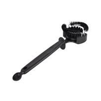 Ergonomic Espresso Machine Brush Removable Nylon Bristles Deep Cleaning Coffee Residues Coffee Equipment Tool