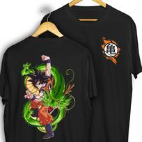 Dragon Ball Son Goku Anime Summer T-Shirt Casual Sports Fitness Loose Oversized Comfortable Cotton Short Sleeves Men Women Top S