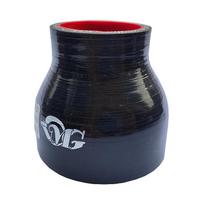 0 laipsnių silikoninė žarna Reduktorius Interkūlerio Turbo oro įleidimo vamzdžio jungtis Žarna Įvairių dydžių Ilgis 76mm 38-45mm black