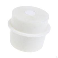 Aukštos kokybės balti silikoniniai butelių kamštukai - Bekvapiai ir ilgaamžiai 48-53mm white