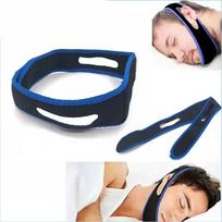 Anti Snore Belt Stop Snoring Chin Strap for Women Men Night Sleep Support Snoring Protection Jaw Bandage Health Care Aid mėlyna