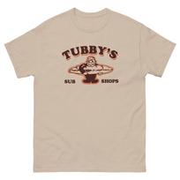 Tubby's Sub Shops Tan Graphic Tee Shirt T Unisex classic tee S
