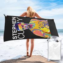 Stephen Curry Beach Towel Soft Microfiber Quick Dry Absorbent Quick Towels For Bath W30*H60(CM)