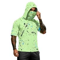 Men's Athletic Hoodies Long Sleeve Fishing Shirts for Men Sun Fishing Hoodie Men's Dry Fit Long Sleeve Active Hoodie XXL