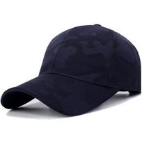 Fashion Baseball Cap Adjustable Peaked Cap Visor Simple Casquette Spring Autumn tamsiai mėlyna spalva