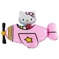 Balon Foliowy - Hello Kitty Samolot 100 Cm Grabo