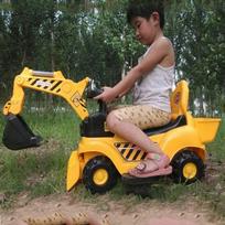Electric Excavator Construction Vehicle Simulation
