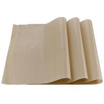 3 vnt / siunta Audinys kepimo padėklas Kilimėlis pyragas tešlos gaminiai aliejinis popierius Sausainis Daugkartinio naudojimo kepimo orkaitės įrankiai 3 Pcs/lot