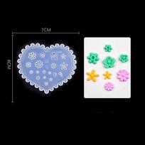 3D Nail Art Carving Silicone Mold Nail Stamping Stamper DIY Manicure Tool