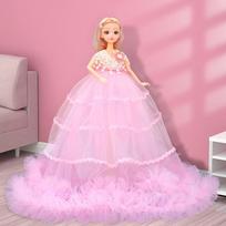 Elegantiški lėlės žaislai su drabužiais Rankų darbo grožio žaislai Silikonas Reborn Doll Toy Dovana bagged beige