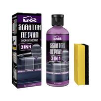 YEGBONG automobilių įbrėžimų taisymo poliravimo šlifavimo mišinio vaško valiklis Auto Body Paint Care Antioksidacinis įrankis Įbrėžimų taisymo Priežiūra 30 ML violetinė