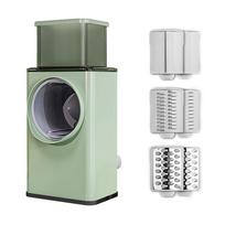 Multifunction Vegetable Slicer Manual Home Vegetable Chopper Rotary Cheese Grater Grinder Salad Maker Machine Kitchen Tool