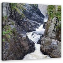 Canvas print Rocky Mountains Nature 30x30 pilka spalva