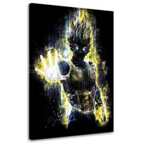 Spaudinys ant drobės Anime Dragonball Vegeta 40x60 įvairiaspalvis