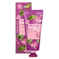 Farm Stay - Rožinių gėlių žydėjimo rankų kremas 100ml pink