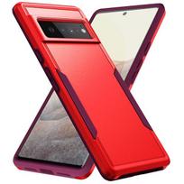 Pirštų atspaudams atsparus mobiliojo telefono dėklas Google Pixel 6 Pro 7 7a 6a 8 Pro Pixel6 Pixel6a Pixel7 Pixel7a Smūgiams atsparus Coque for Pixel 6 pro raudona