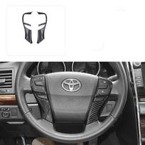 Toyota 10-18 MarkX vairo apdailos apsauginis lipdukas automobilio salono modifikuotas dekoratyvinis 01 gray