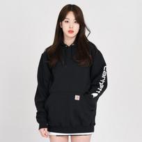 KARARTAS (k288) Vidutinio svorio Pallogo Hoodie BLACK 1062-1062 M