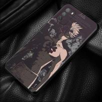 Black Clover Anime dėklas, skirtas Xiaomi Poco X3 F3 Gt M3 Nfc F1 M3 M4 Pro 5g F3 Gt dangtelis, skirtas Mi 11t 10t Pro 9t 11 Note 10 Lite Civi For Mi Civi black
