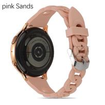 20 mm/22 mm silikoninis dirželis, skirtas Samsung Galaxy Watch 4 5 2 Gear S4 S3 S2 Beacelet apyrankė, skirta Amazfit, skirta Huawei Watch Gt 2 /2e Pro ir kitiems 20 mm/22 mm 20mm black