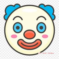 Clown Face Joker Clown Iron on Heat Transfer Printing Vinyl Patches Sticker for Clothes DIY Appliques Washable Patches