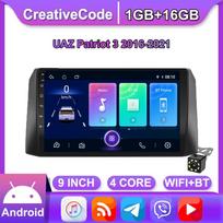 Car Radio For UAZ Patriot 3 2016-2021 2 Din Car Multimedia Player Android Auto Car Stereo 1+16GB